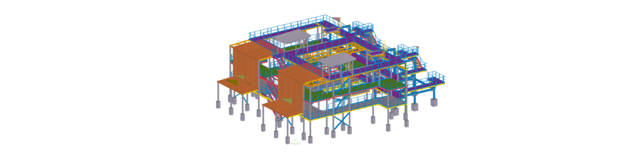 Powerplant main steel structure – Etihad II