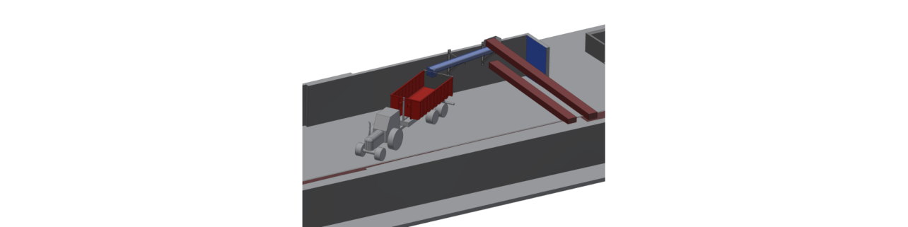 Semiproduct storage reconstruction