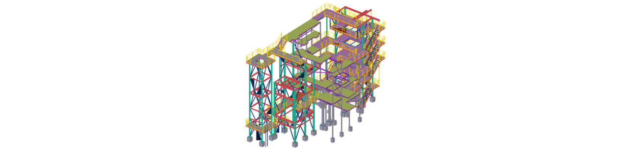 Steel structures for ukrainian powerplants